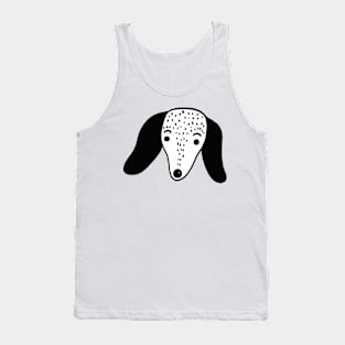 Cute dog illustration Tank Top